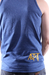 Guns Out (Men's Denim Heather Tank)