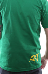 Gold Blooded (Men's Kelly/Gold Tee)