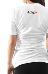 Research & Destroy (Women's White/Red V-Neck)
