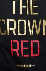 Paint The Crown Red (Men's Black Tee)