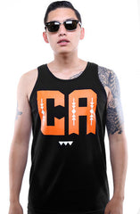 Cukui X Adapt :: CA (Men's Black/Orange Tank)