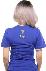 Zeeb Labs x Adapt :: Wemoji 35 (Women's Royal V-Neck)