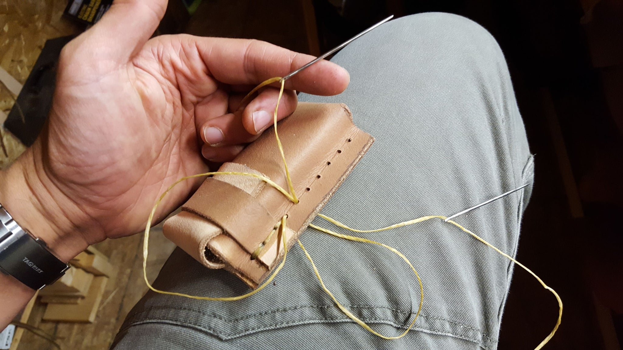 Leather Pouch Tutorial - Kevin Estela