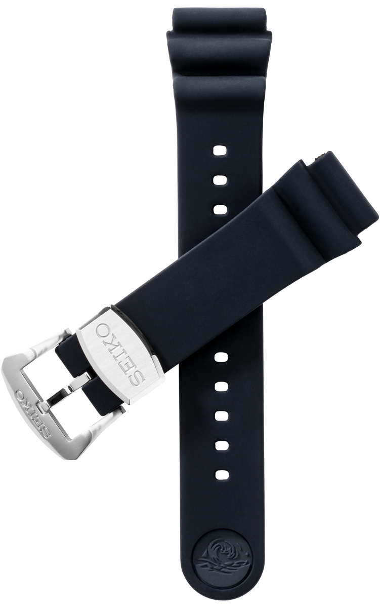 seiko watch rubber strap