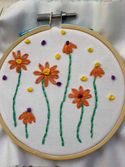 hand embroidery start up kit needle and natter 