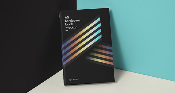 Clean Book Mockup Psd Hardcover Mockup Hunt