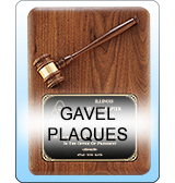 Gavel Plaques