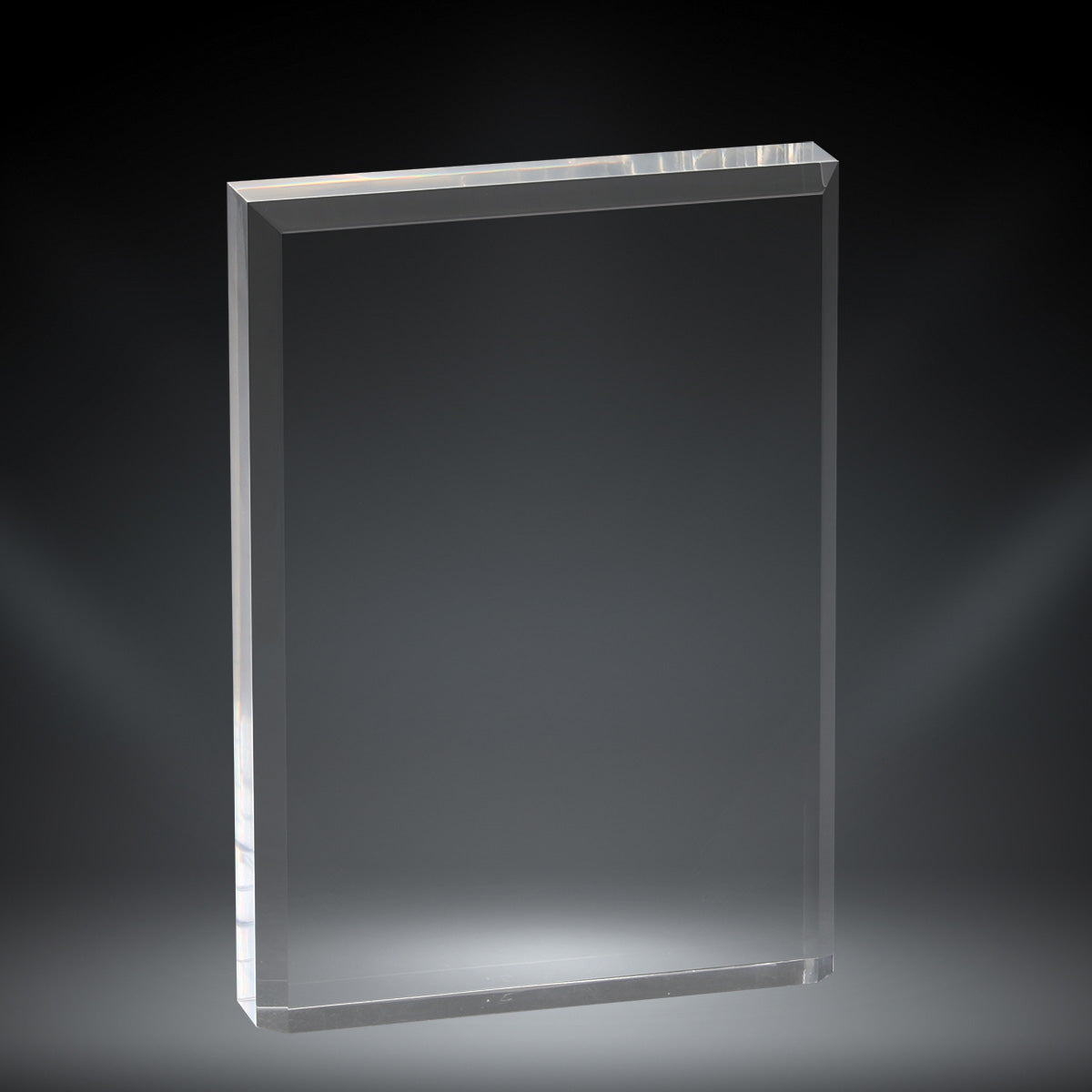 beveled plexiglass