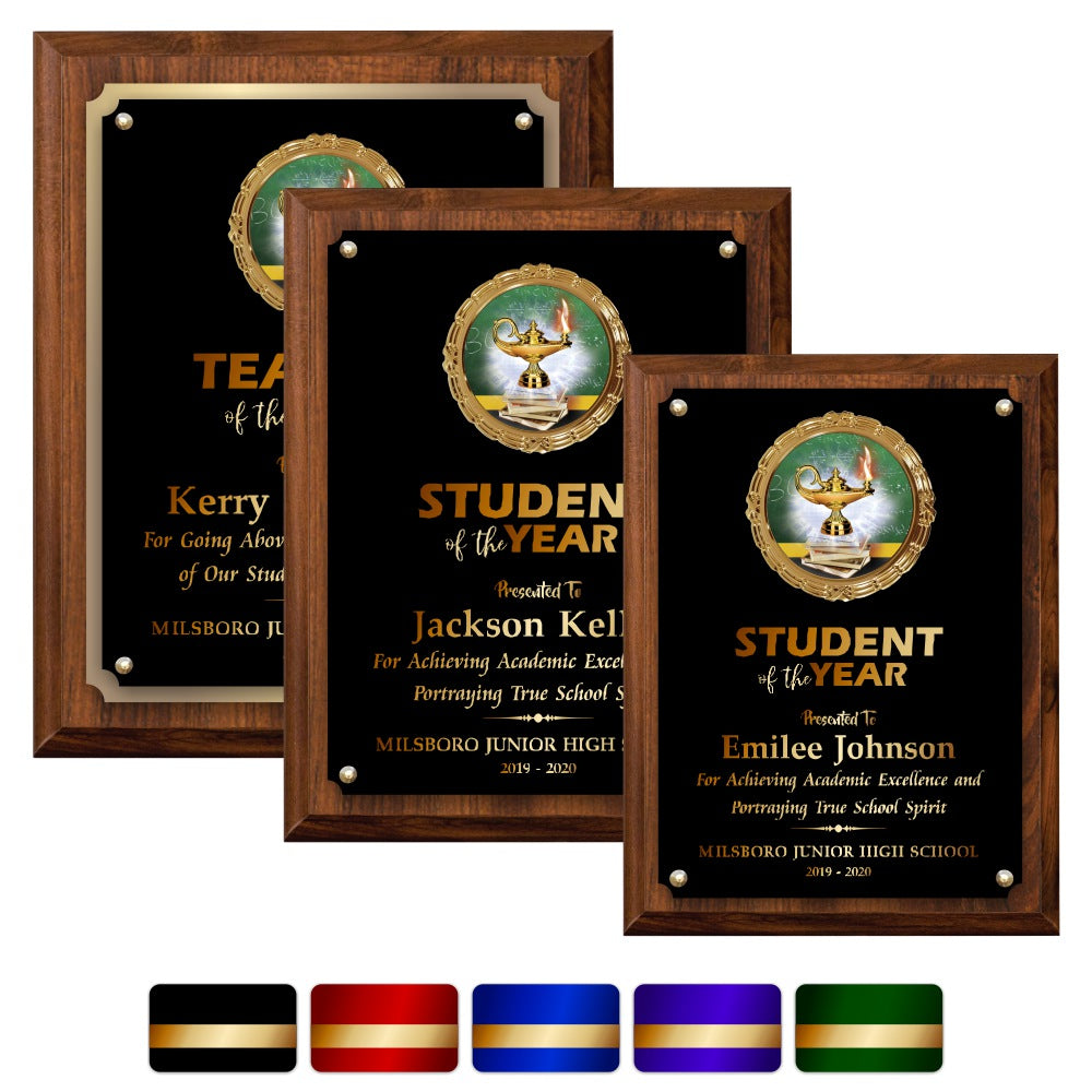 Graduation/Education/Degree Award Plaque 6x8 Trophy FREE custom engraving 