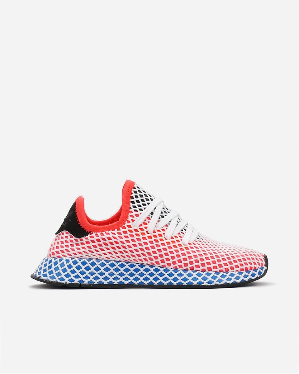 Adidas Womens Deerupt Runner Red/Blue AC8466