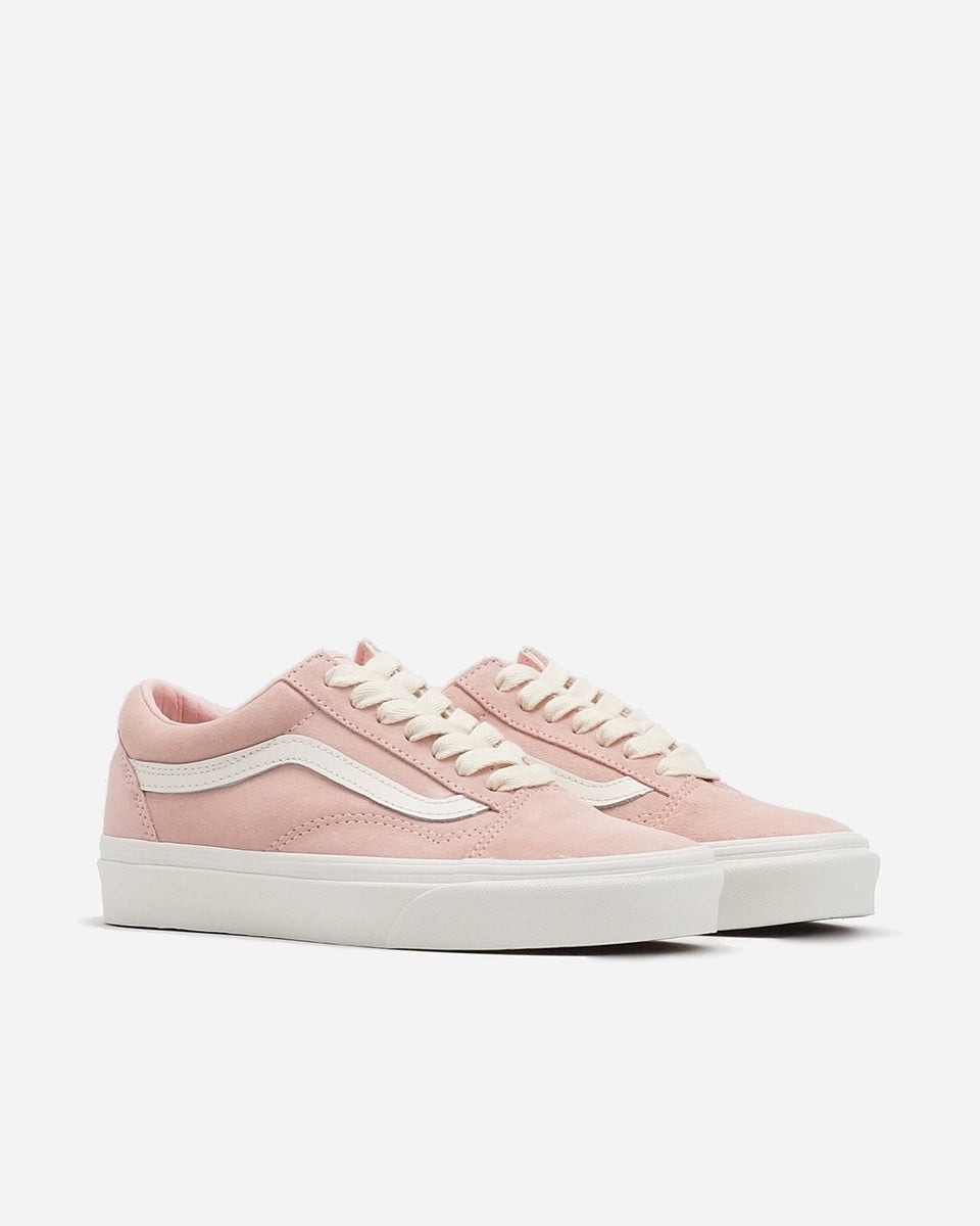 vans herringbone pink