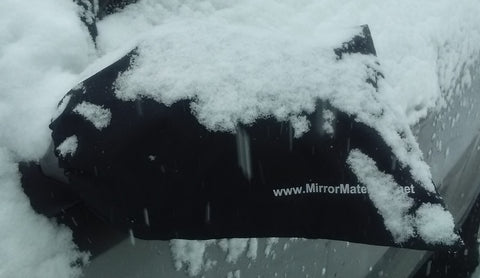 snow side view mirror covers