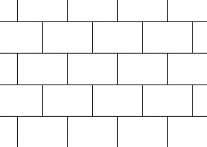 brick bond tile pattern