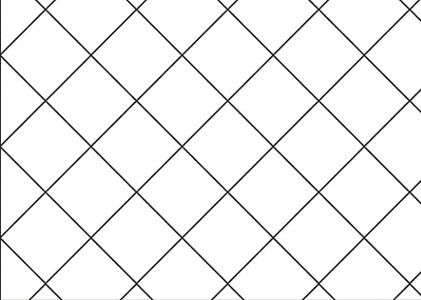 diamond pattern tile lay out