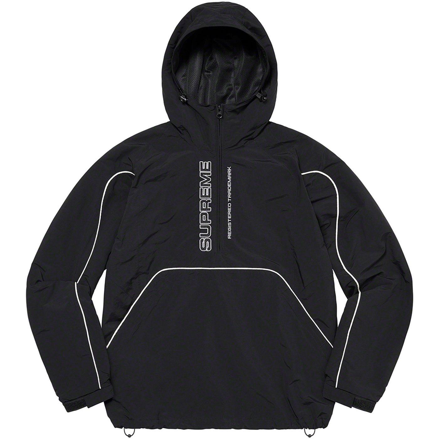 新着商品 Supreme Paneled Half Zip Pullover Black ai-sp.co.jp