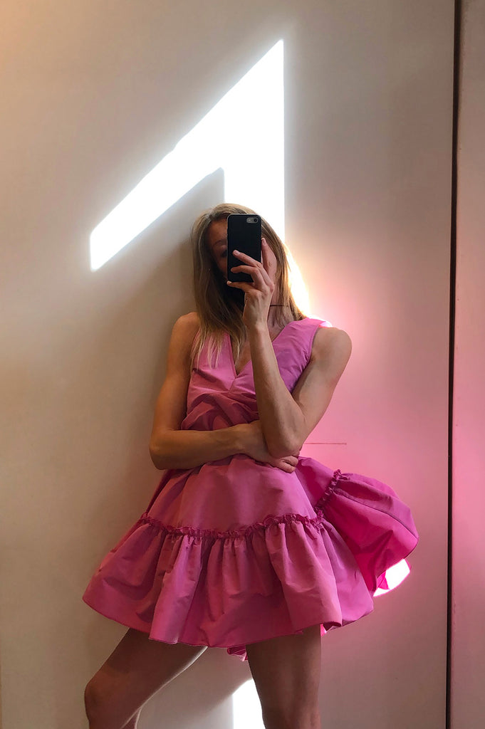 n21_pink_ruffled_dress_tozzibologna