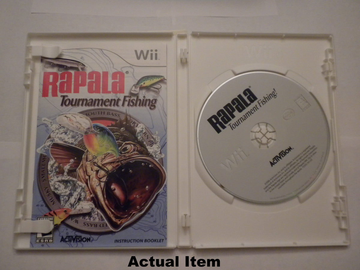 rapala tournament fishing wii