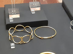 Pair of Roman Gold bracelets, found on the Fenwicks site in Colchester, Essex