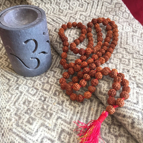 beads shawl sacred meditation space