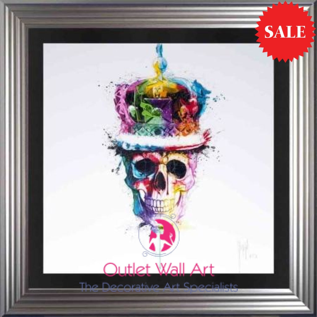 Patrice Murciano Crown Skull Wall Art Outlet Wall Art