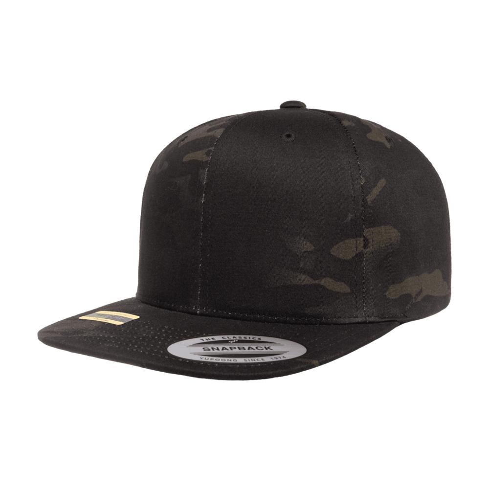 black multicam snapback