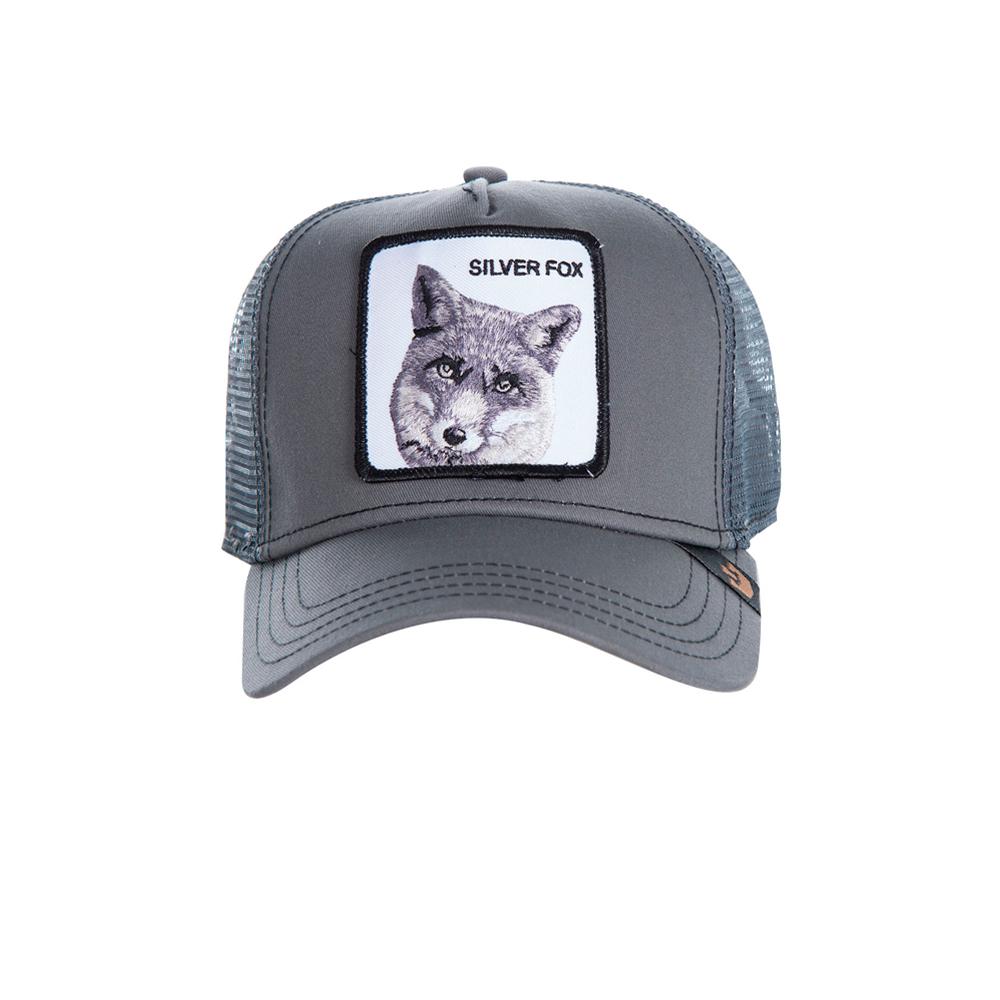 silver fox trucker hat