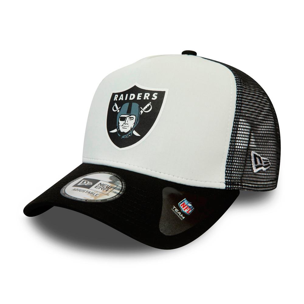 raiders snapback white