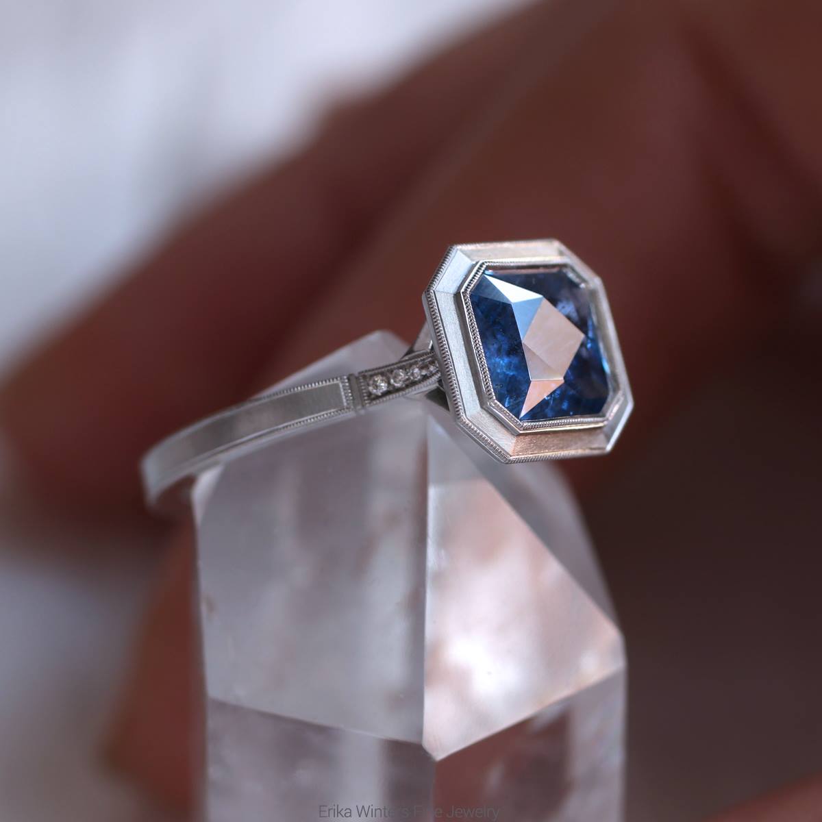 Sapphire Ring-Erika Winters Bridal Jewelry-Alchemy Jeweler