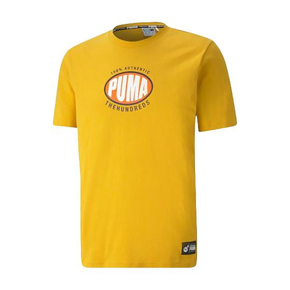 puma gold t shirt