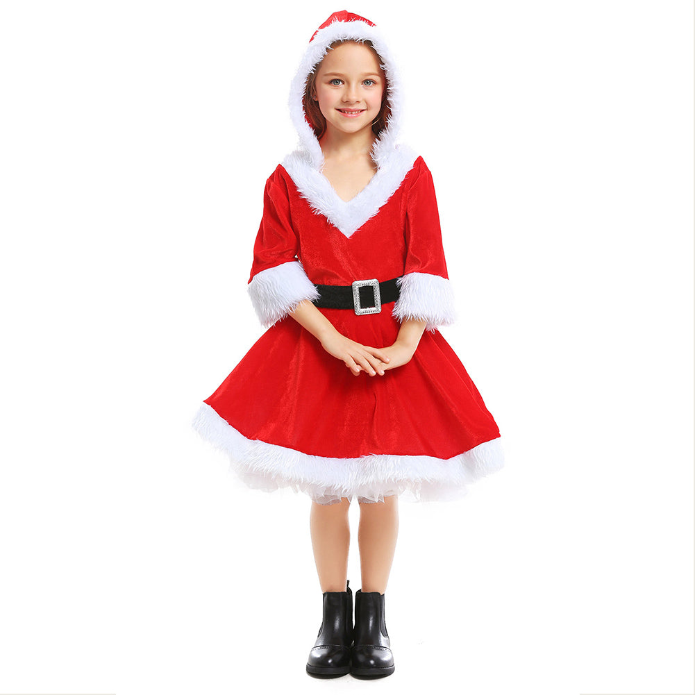 girls mrs claus outfit