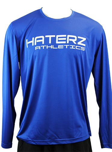 royal blue dri fit long sleeve