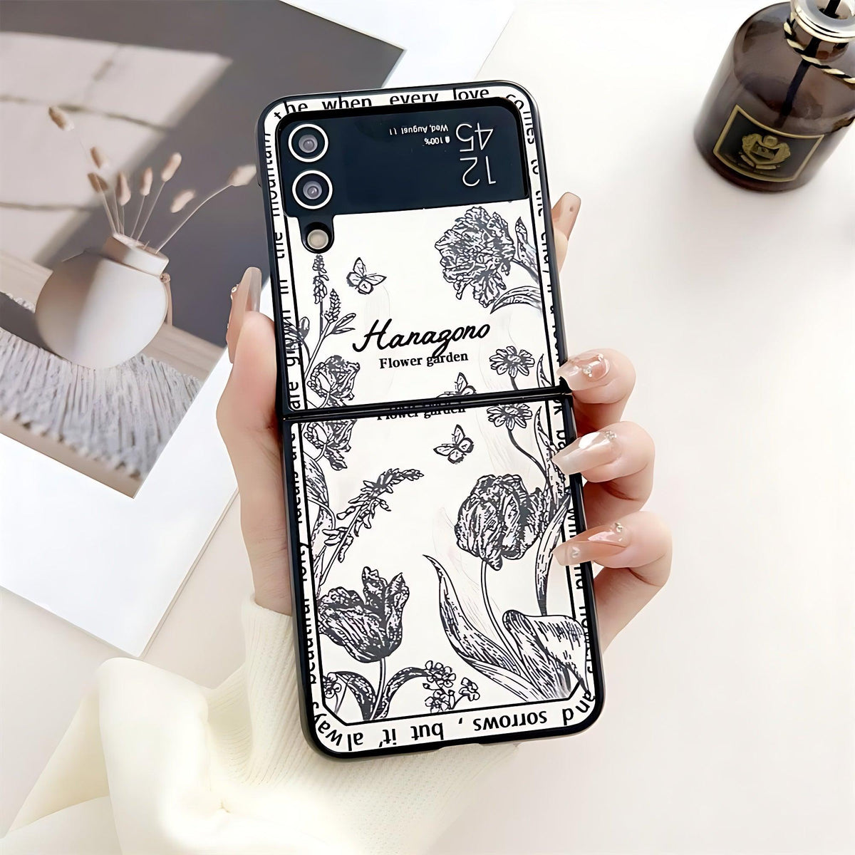 Luxury Vintage Pattern Cover Holder Square Leather Phone Case For Samsung  A13 A33 A53 A12 A22 A32 A52 A72 A51 S20 S21 S22 Note20