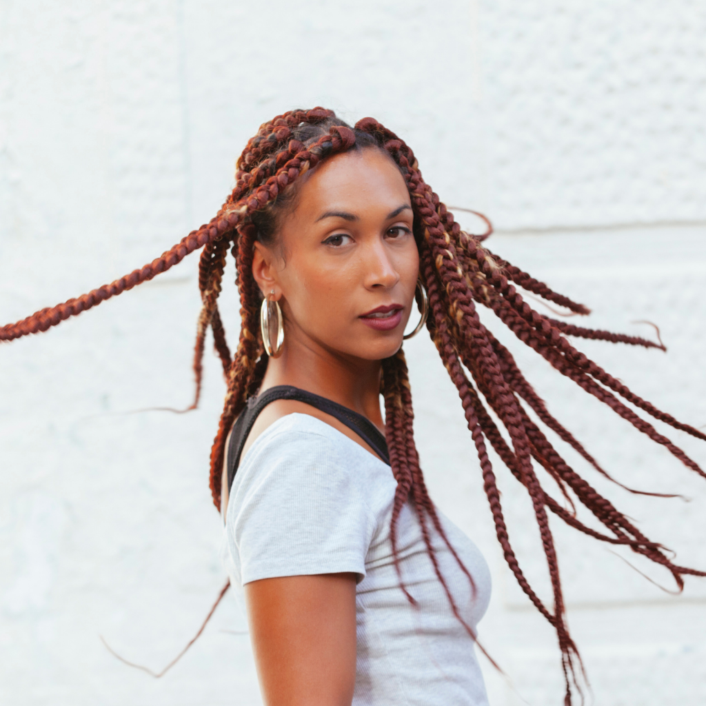 winter box braids