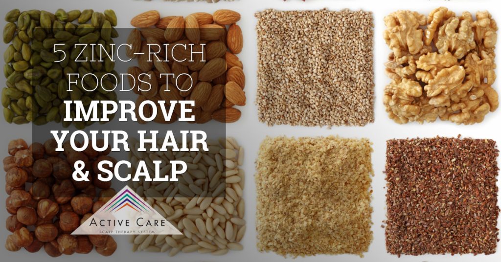 5 Zinc-Rich Foods to Improve Your Hair & Scalp