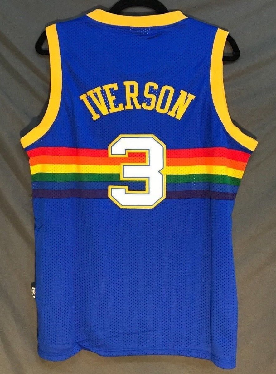 rainbow iverson jersey