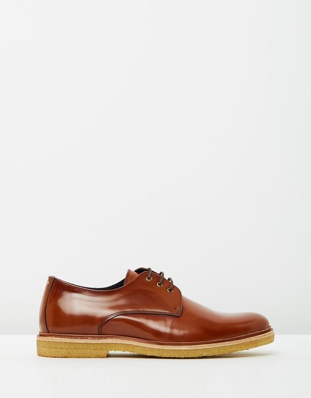 RepubliQ Shoes Men's Derby Shoe Tan –