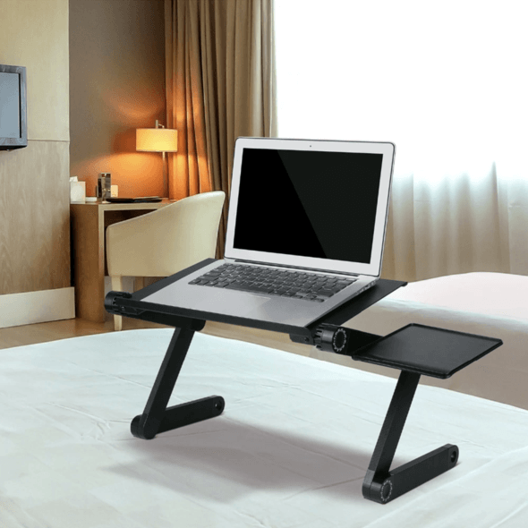 Adjustable Ergonomic Laptop Desk Mouse Pad Included Atas Lifestyle
