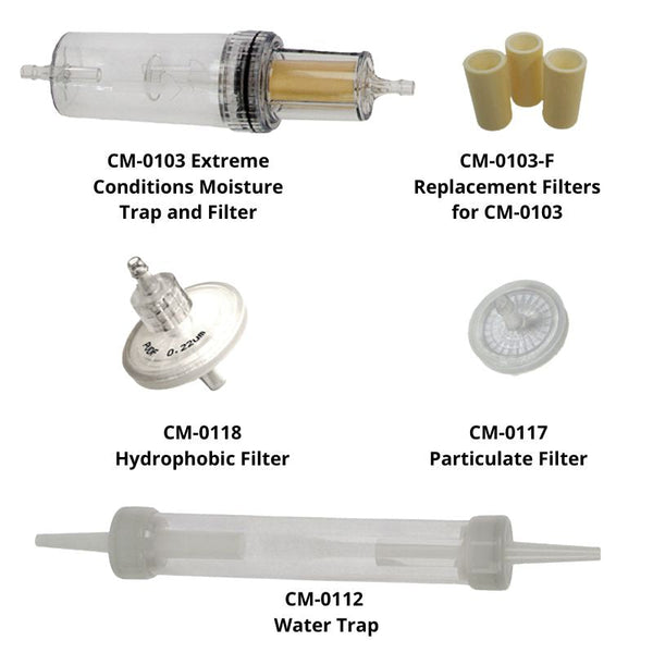 Filters & Water Traps for Pump Kit | CO2Meter.com