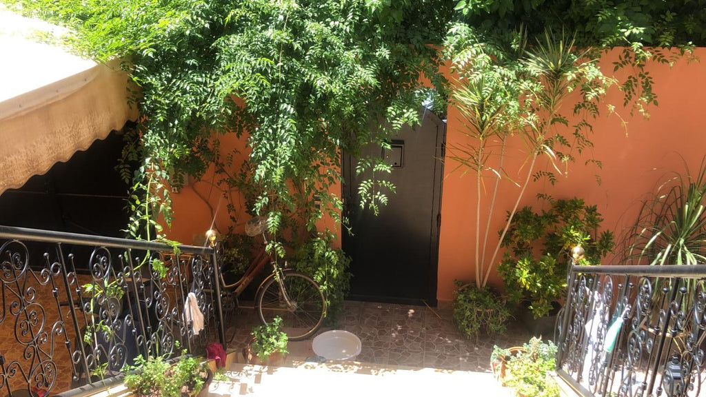 salim's courtyard in Marrakech