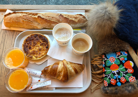 Chamonix breakfast