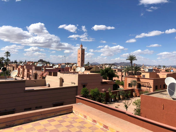 Marrakech from a rooftop