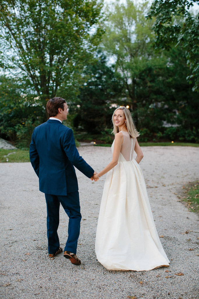 portrait of the groom and bride. Groom wearing mens kilim loafers 