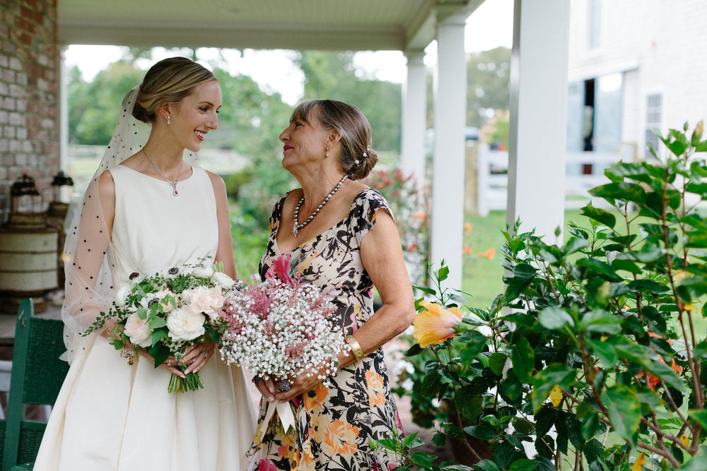 Portrait of the bride and mother of the bride. 