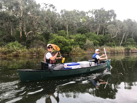 lower glenelg river canoe trip