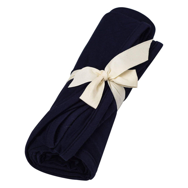 navy swaddle