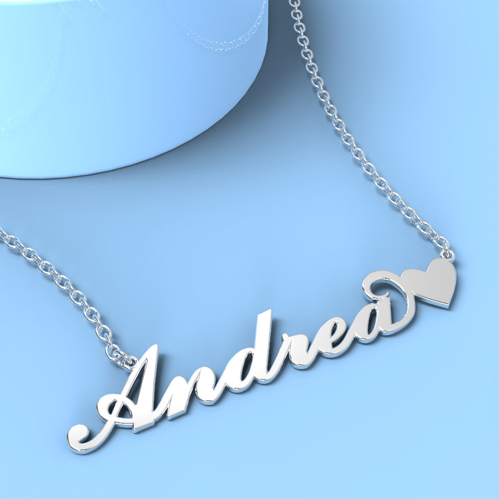 andrea name necklace