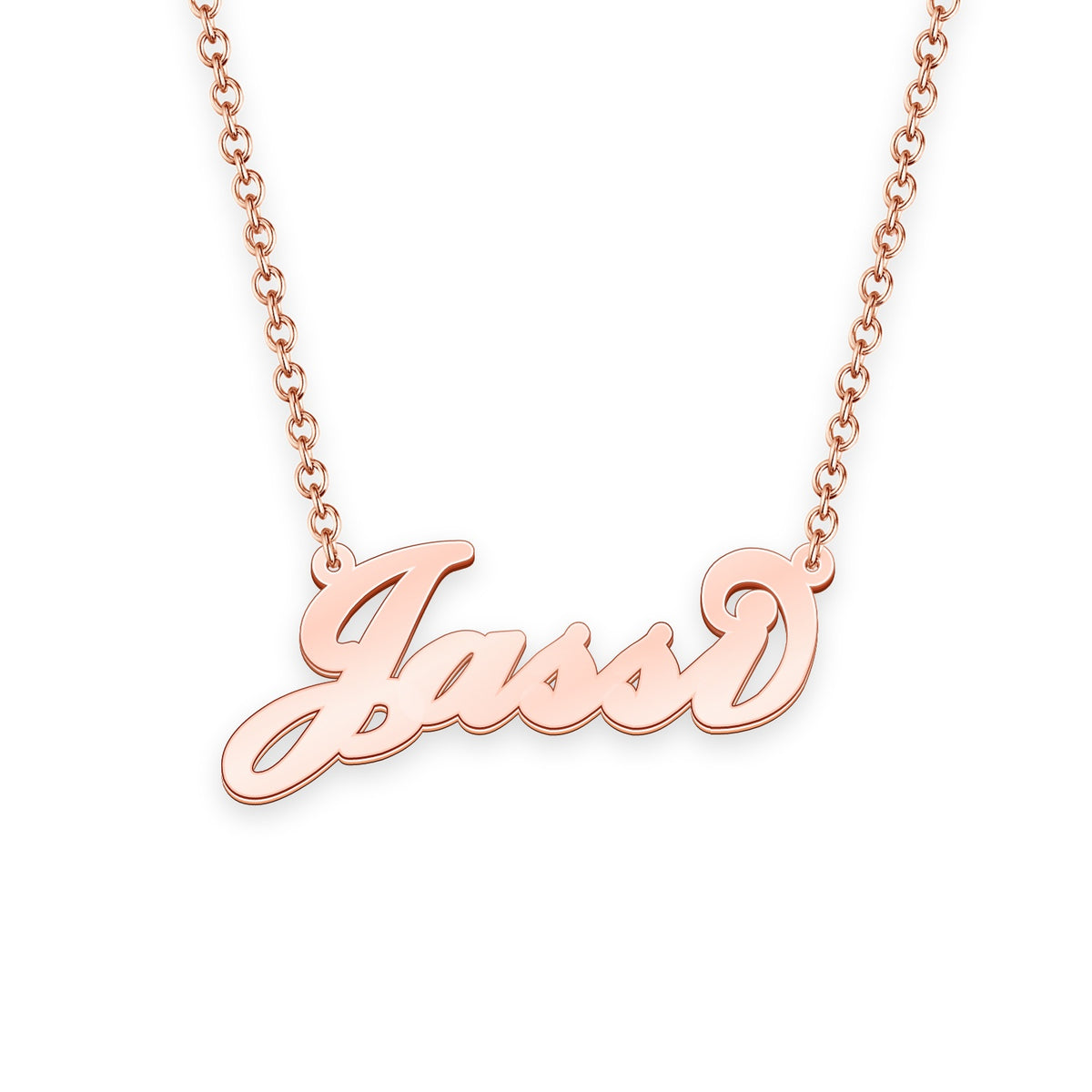 rose gold picture locket