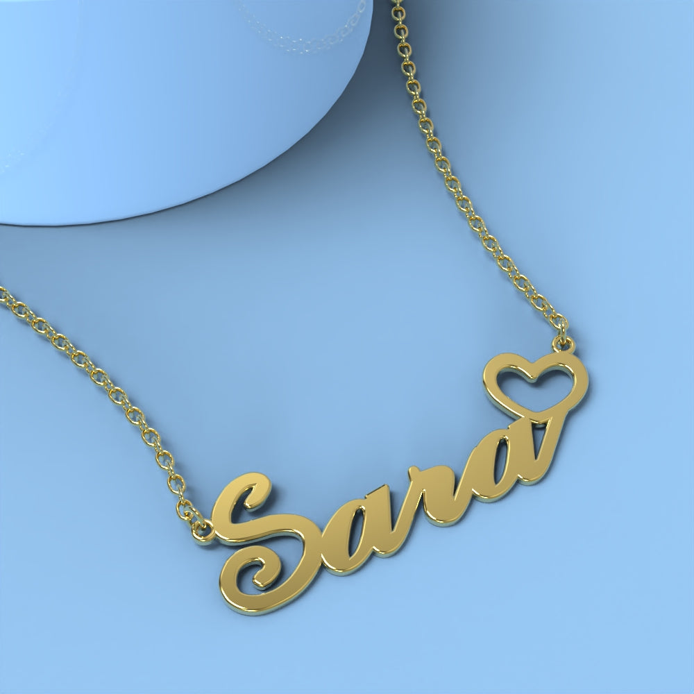 sara name pendant