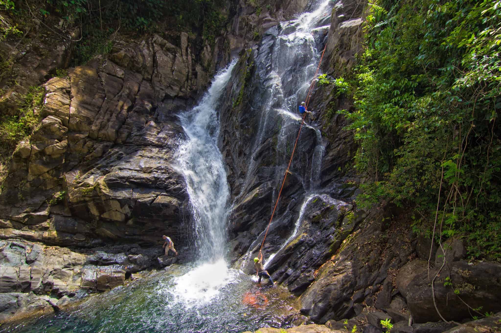 best Belize waterfalls, Antelope Falls