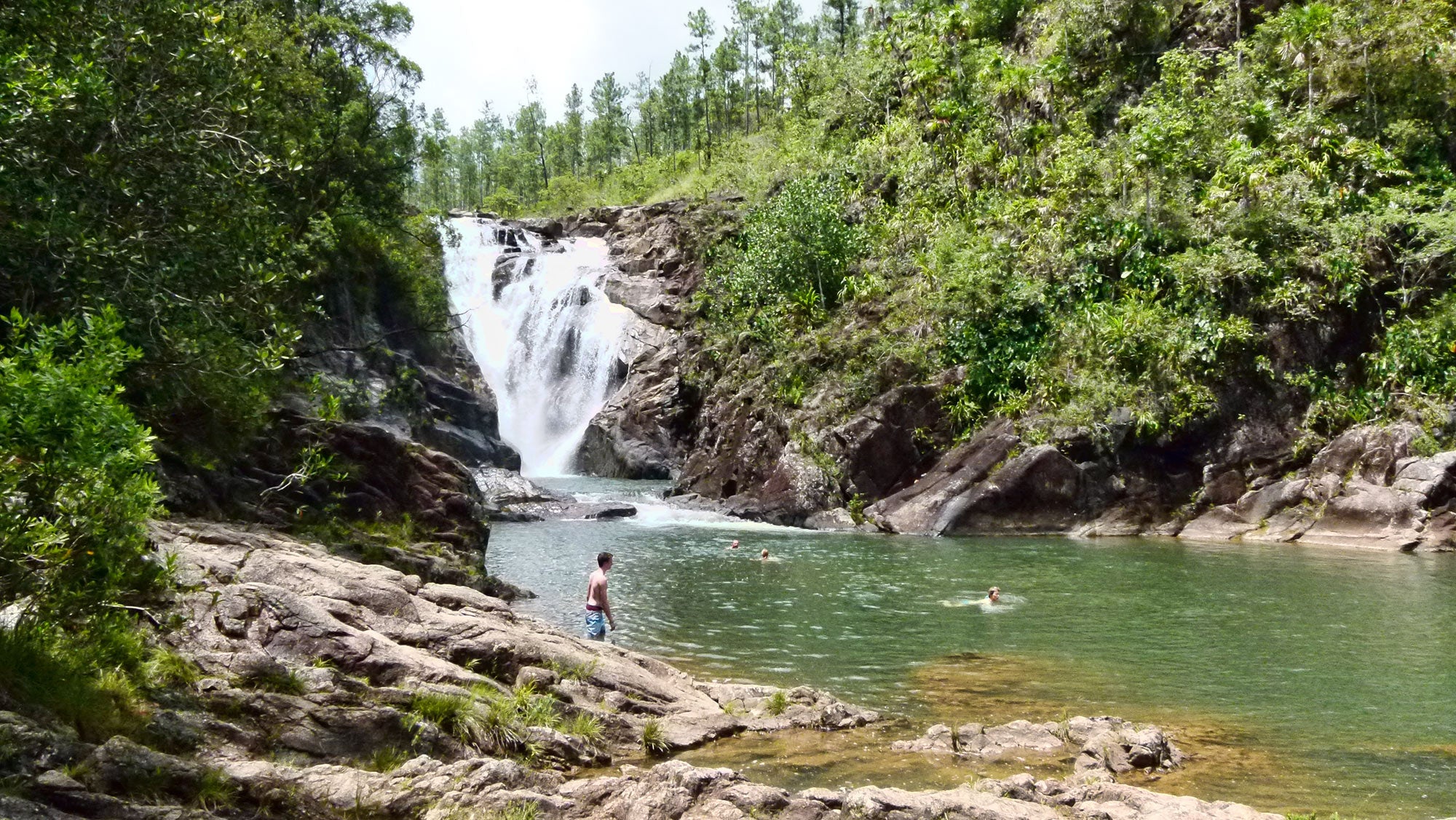 best waterfalls Belize, Big Rock Falls